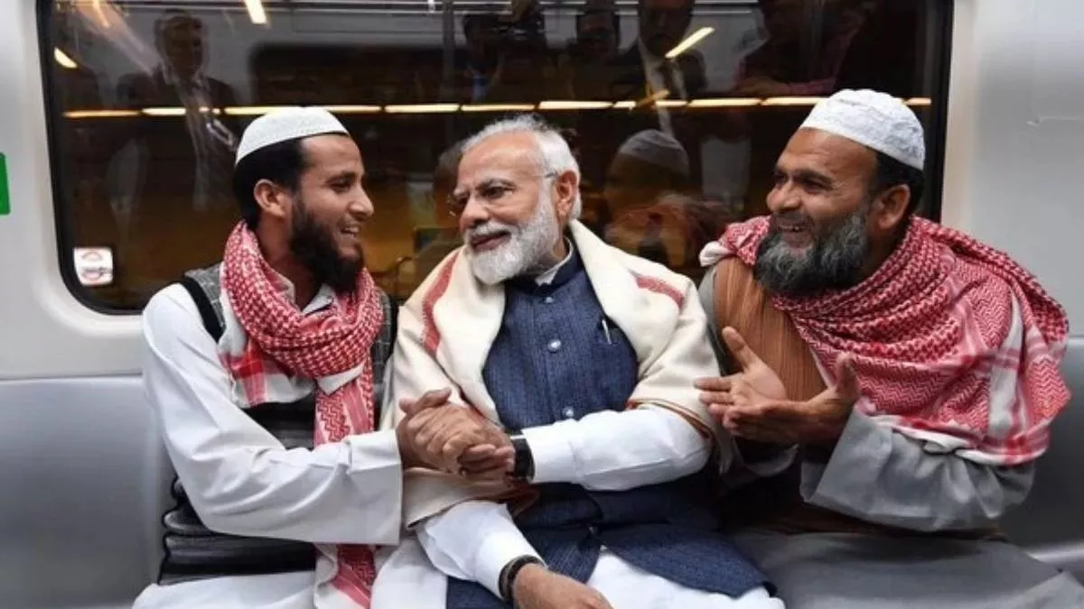 पसमांदाच्या भूमिकेमुळे व्होटबँकेचे फासे फुटू शकतात, 200 दशलक्ष मुस्लिमांच्या 85 टक्के मतांवर भाजपचे लक्ष