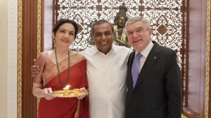 IOC अध्यक्ष थॉमस बाक यांनी नीता अंबानींचे केले कौतुक, म्हणाले- रिलायन्स फाऊंडेशन ऑलिम्पिक मूल्यांनुसार करत आहे काम
