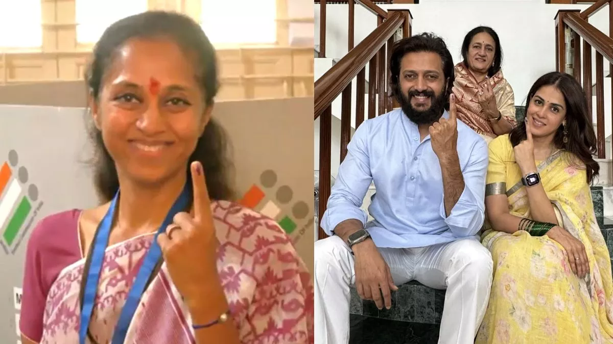 Maharashtra 3rd Phase Voting: 11 जागांवर मतदान सुरू, VIP आणि कलाकारांनी मतदान केले; पहा कोणत्या भागात किती मतदान झाले