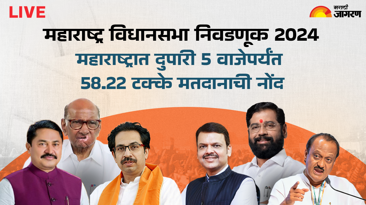 Maharashtra Vidhan Sabha Election 2024 राज्यात उत्साहात मतदान संपन्न