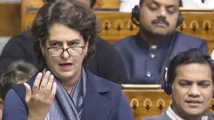 Priyanka Gandhi in Parliament: 'सर्व नेहरूंची जबाबदारी काय मग तुमची...', संसदेतील पहिल्याच भाषणात प्रियंकाचे भाजपवर टीकास्त्र,  काय म्हणाल्या काँग्रेस खासदार?