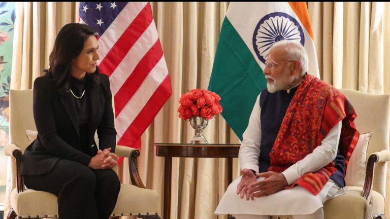 pm-narendra-modi-america-tour-narendra-modi-reaches-america-will-meet-president-donald-trump-met-with-indian-origin-tulsi-gabbard
