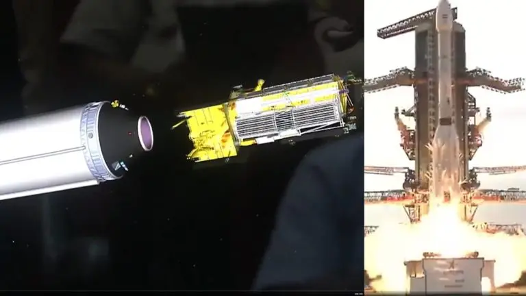 nisar-successfully-launched-from-an-isro-rocket-nasa-isro-synthetic-aperture-radar-spacecraft-successfully-in-orbit