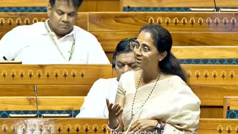 cbi-probe-into-santosh-deshmukh-mahadev-munde-murder-case-supriya-sules-demand-in-lok-sabha-parliament-monsoon-session-2025