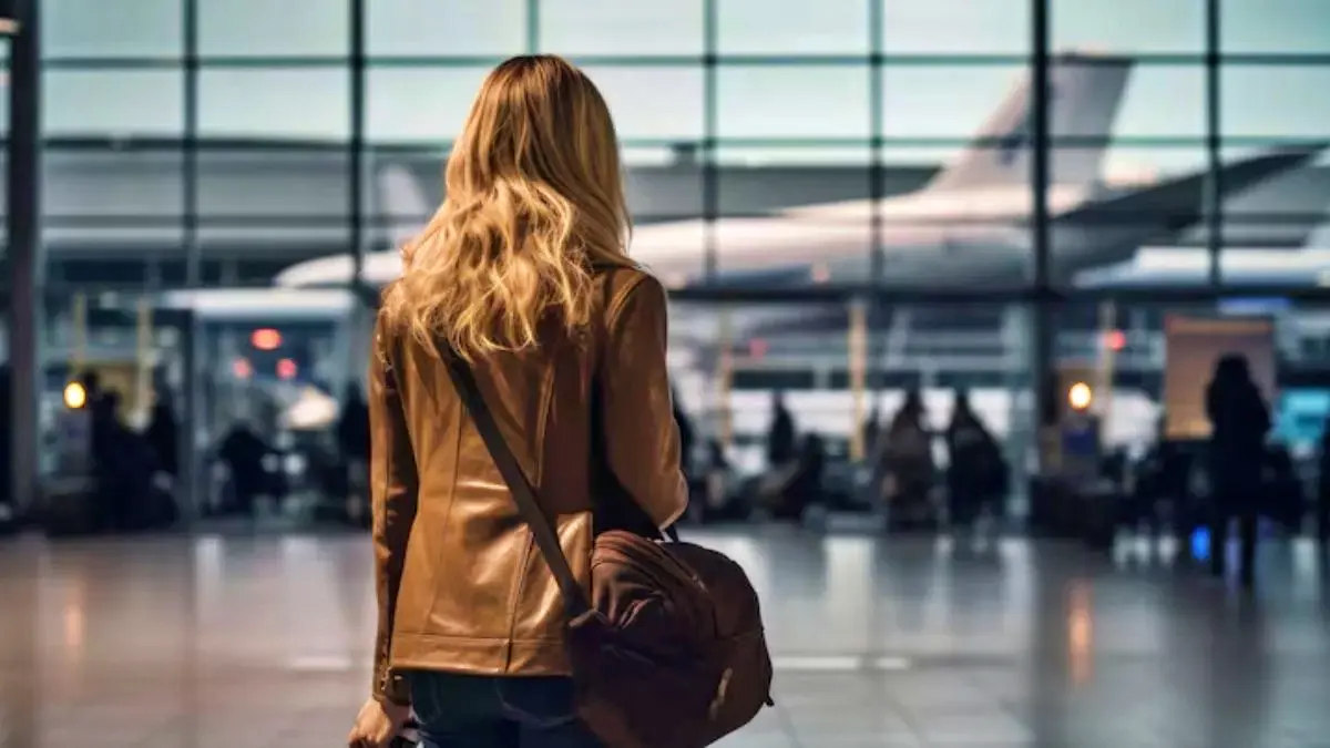 नटून-थटून विमानतळावर पोहोचली महिला; चेकिंग करताना ब्रा मध्ये जाणवली हालचाल, सत्य समोर आल्यावर अधिकारी झाले शॉक