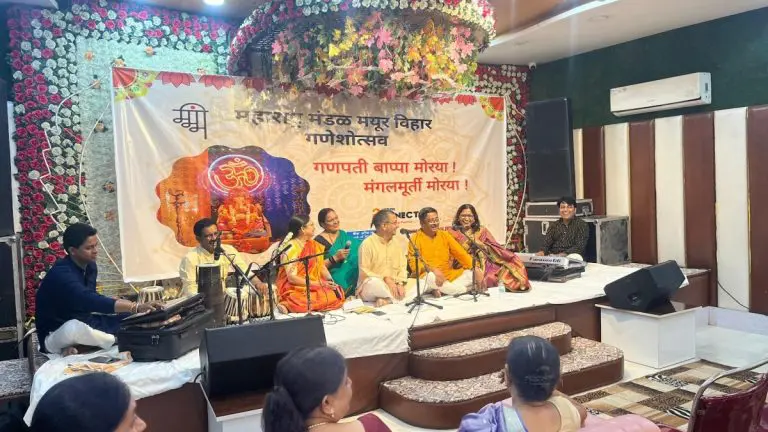 ganesh-chaturthi-2025-maharashtra-mandal-mayur-vihar-celebrates-38th-ganeshotsav-in-new-delhi