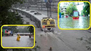 Mumbai Rain : मुंबईवर पावसाचं संकट कायम..! लोकल सेवा विलंबाने पुण्याहून मुंबईला जाणाऱ्या अनेक एक्सप्रेस रद्द, विमान सेवांवरही परिणाम