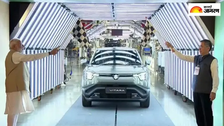 pm-narendra-modi-green-flags-maruti-e-vitara-know-more-about-highlights-future-maruti-e-vitara-car