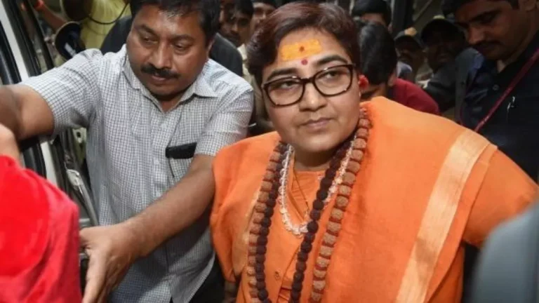 pragya-thakur-alleges-pressure-to-name-pm-modi-and-mohan-bhagwat-in-malegaon-blast-case-after-acquittal