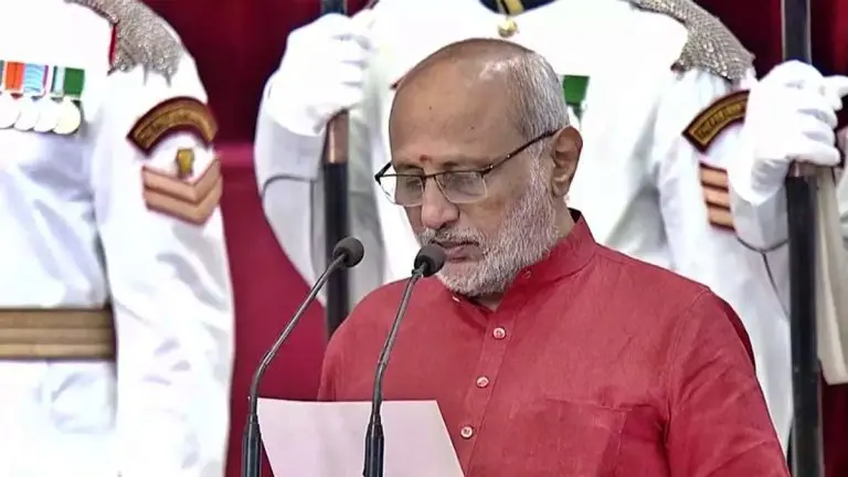 president-droupadi-murmu-administers-oath-to-cp-radhakrishnan-as-15th-vice-president-of-india