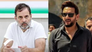 दहशतवादाचा पाठीराखा पाकिस्तान, पण अफ्रिदीला भारत दिसला इस्त्राईल! राहुल गांधींच्या नावाने केला नवा ड्रामा