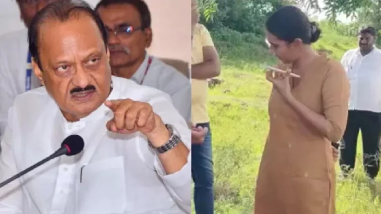 ncp-mla-amol-mitkari-apologizes-to-ips-anjana-krishna-after-controversial-post-ajit-pawar