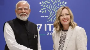 इटलीच्या पंतप्रधान Georgia Meloni यांच्याकडून मोदींचे तोंडभरून कौतुक, म्हणाल्या ‘भारत जगभरात सुरू असलेली युद्धे..’