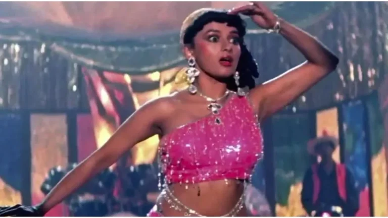 madhuri-dixit-hit-song-one-two-three-was-released-37-years-ago-people-throw-money-the-actress-reached-wearing-a-burqa