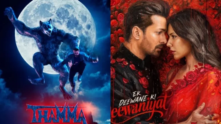thamma-vs-ek-deewane-ki-deewaniyat-deewaniyat-became-an-obstacle-for-thamma-who-won-over-whom-in-the-opening-weekend