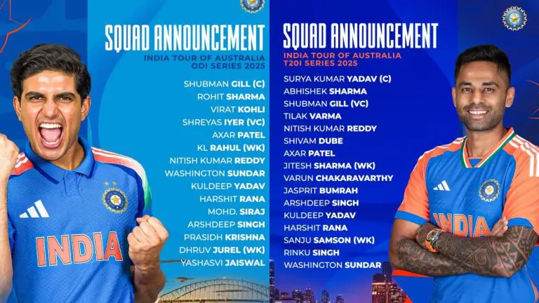 ind-aus-squad-bcci-indian-team-announced-for-australia-tour-shubman-gill-to-odi-captain-instead-of-rohit-sharma