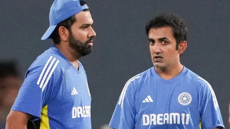 ind-vs-aus-gautam-gambhir-said-rohit-sharma-farewell-match-video-goes-viral