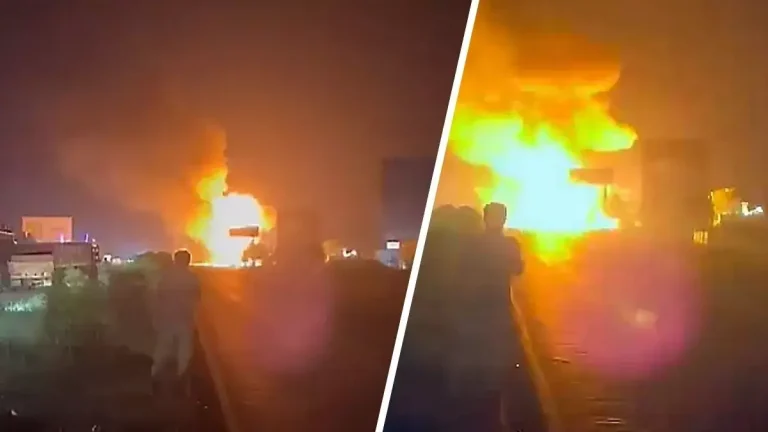 accident-news-lpg-cylinder-truck-explosion-major-accident-on-jaipur-ajmer-highway