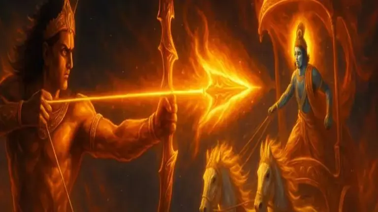 lord-krishna-was-worried-by-this-arrow-of-karna-this-trick-was-used-to-save-arjuna