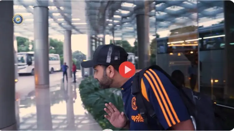 ind-vs-aus-rohit-sharma-greets-virat-kohli-with-salute-hug-in-team-bus-video-goes-viral-india-travel-to-australia