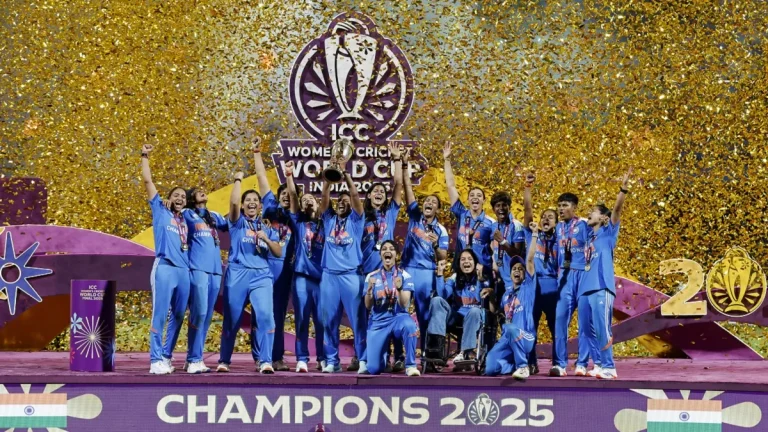 the-indian-team-won-the-trophy-by-defeating-south-africa-in-the-final-of-the-icc-womens-odi-world-cup-2025-on-sunday