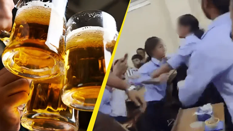 9th-class-girl-students-beat-seniors-after-drinking-beer-in-yamunanagar-haryana