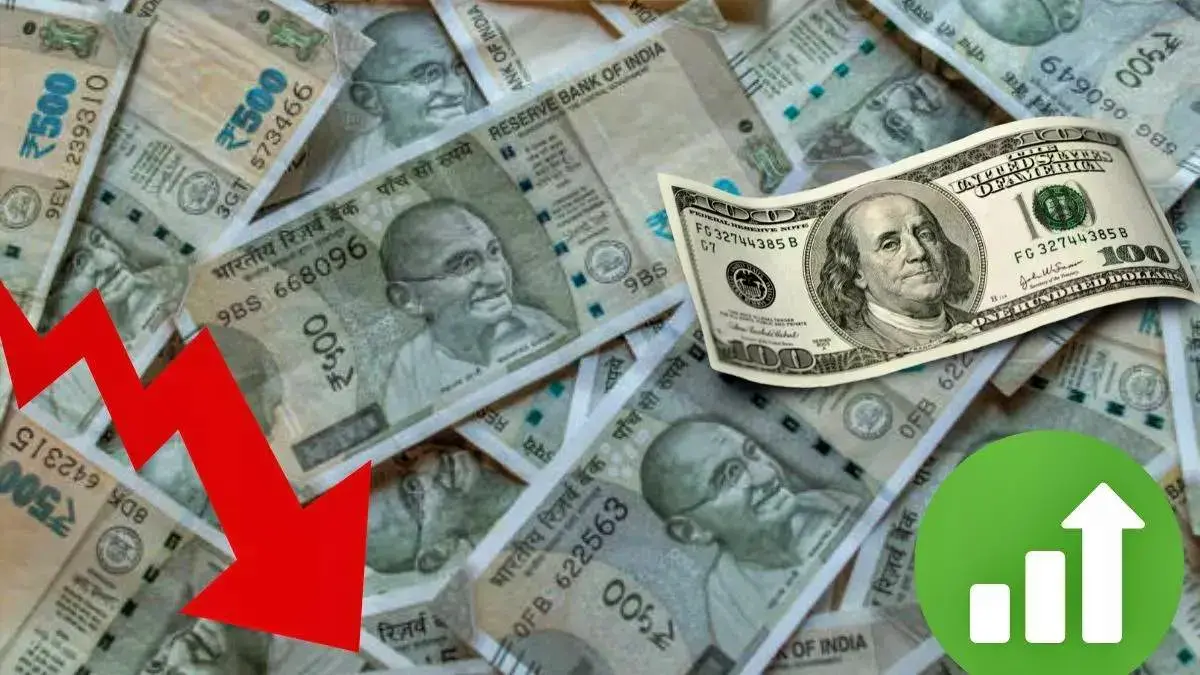 Indian Rupee Hits All Time Low: डॉलरच्या तुलनेत भारतीय रुपया घसरला नीचांकी पातळीवर; 1 डॉलरची किंमत पोहोचली 90.64 रुपयांवर