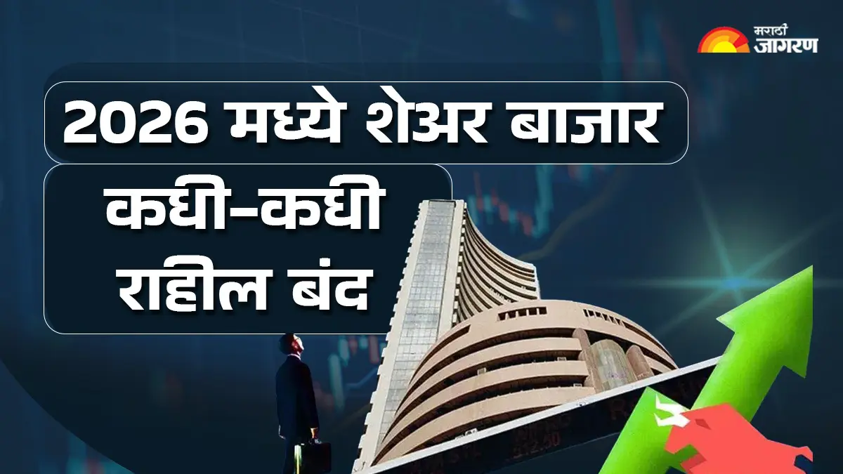 Share Market Holidays 2026: शेअर बाजार 2026 मध्ये कधी-कधी राहील बंद; NSE ने जाहीर केली सविस्तर लिस्ट