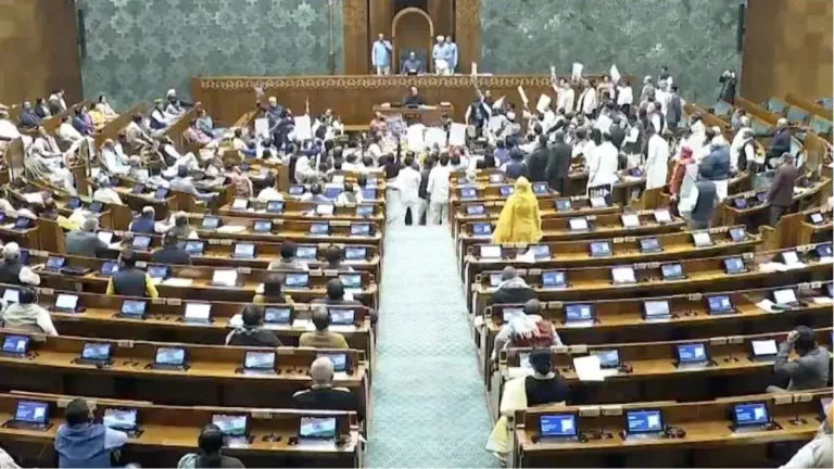 g-ram-g-bill-passes-lok-sabha-amid-uproar-opposition-tears-bill-copy