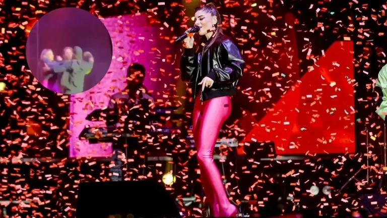 viral-video-kanika-kapoor-was-singing-on-stage-a-fan-came-and-forced-herself-on-her-this-dirty-act-was-caught-on-camera