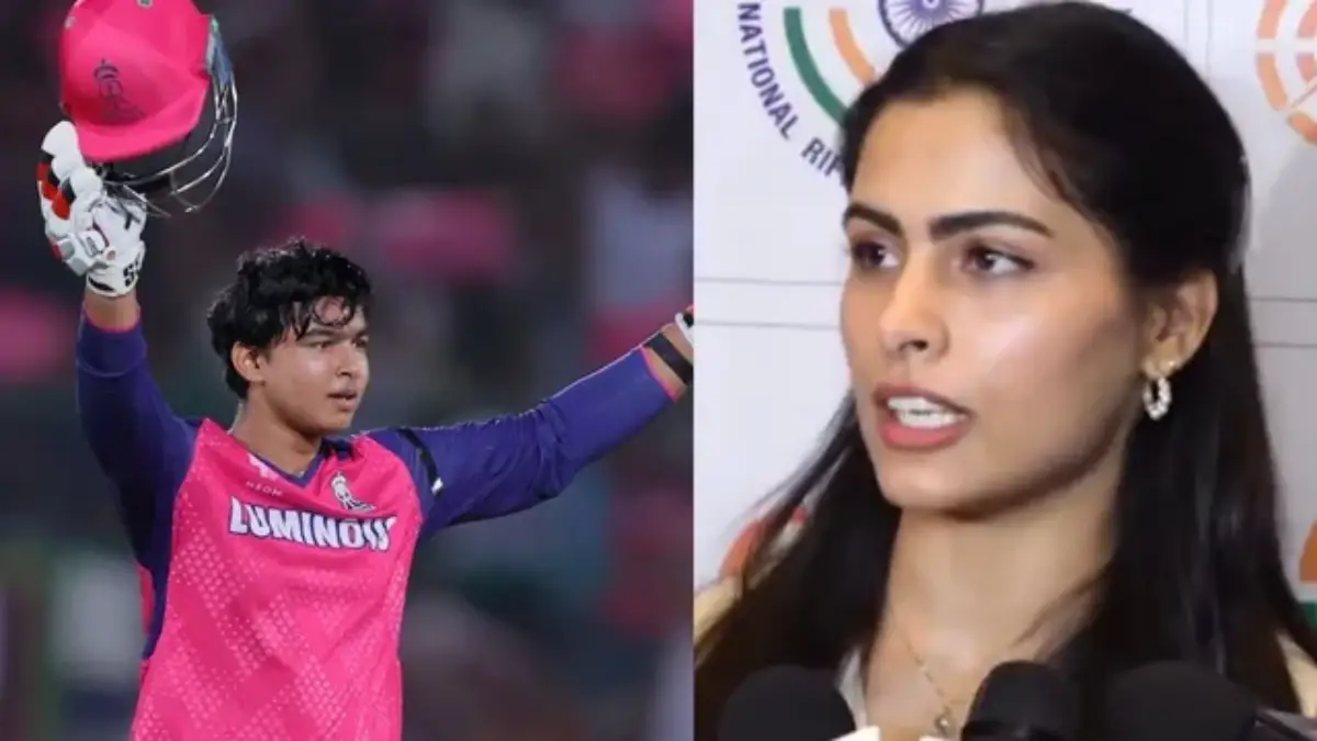 Manu Bhaker ला Vaibhav Suryavanshi बाबत विचारला प्रश्न तर माजला गदारोळ, चाहते म्हणाले, असे बनणार नाही 'स्पोर्टिंग नेशन', VIDEO