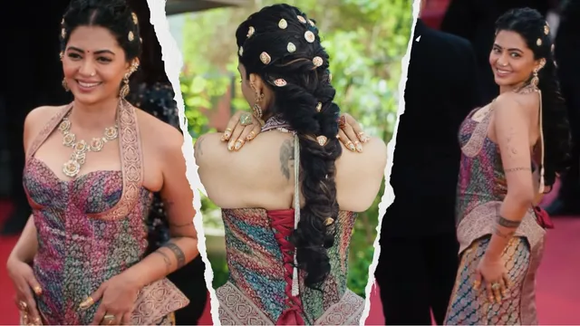 Cannes 2026: दक्षिण भारतीय कलेचा जागतिक मंचावर जलवा; दिशाच्या कान्स लूकने वेधलं लक्ष