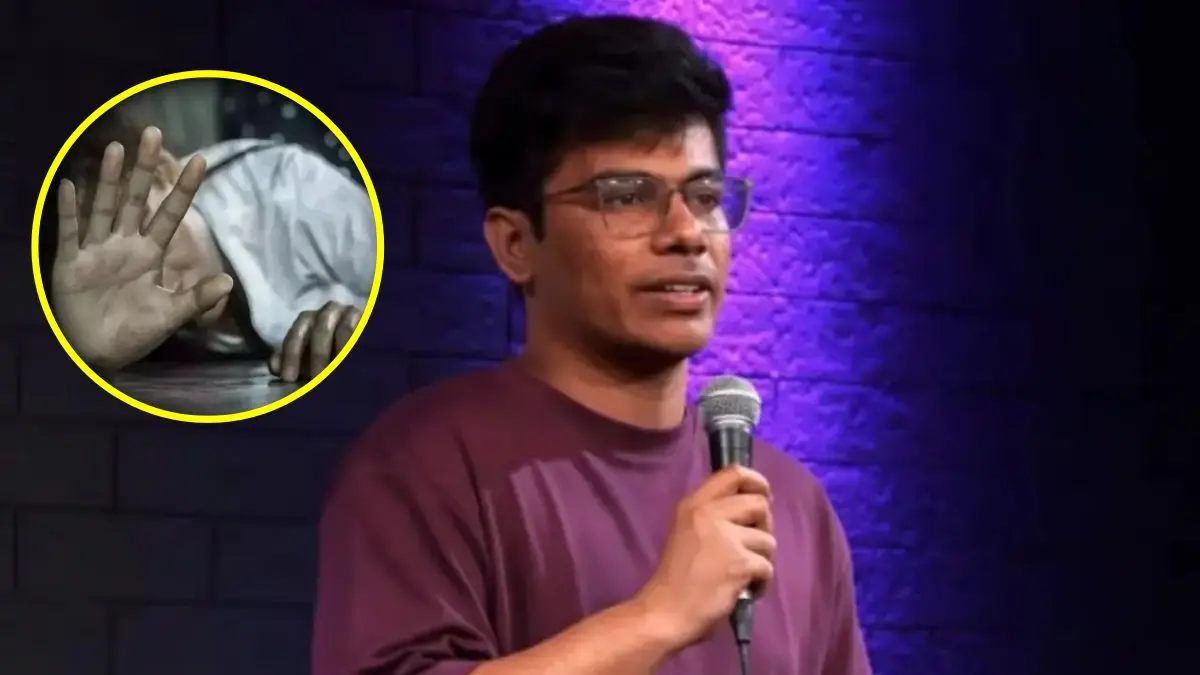 VIDEO: 'बलात्कारानंतर मिठी मारणे' या वादग्रस्त विनोदाबद्दल कॉमेडियन मधुर विर्लीने मागितली माफी; म्हणाला.. 
