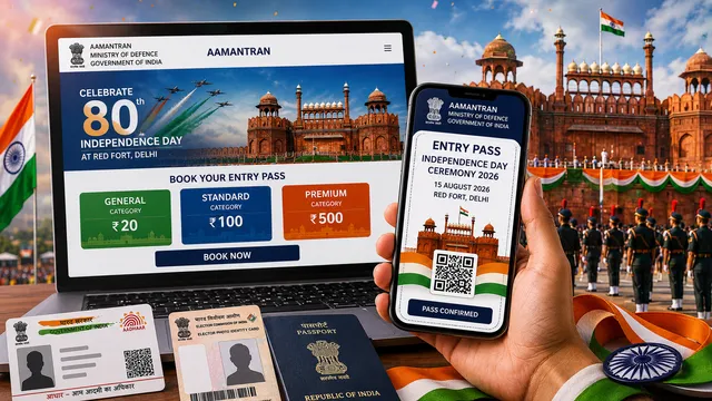 लाल किल्ल्यावरून स्वातंत्र्यदिनाचा सोहळा पाहायचाय? घरबसल्या ऑनलाइन बुक करा तिकीट; जाणून घ्या संपूर्ण प्रक्रिया