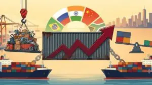 BRICS देशांसोबत 224 अब्ज डॉलरच्या व्यापार तुटीत भारत, चीन-रशियासोबतच्या व्यापारात कुठे उभा; पाहा आकडेवारी