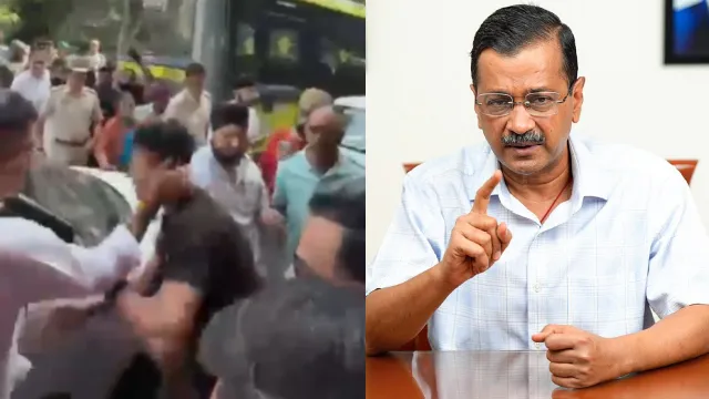 minister-parvesh-verma-slapped-a-young-man-in-the-middle-of-the-road-in-tilak-nagar