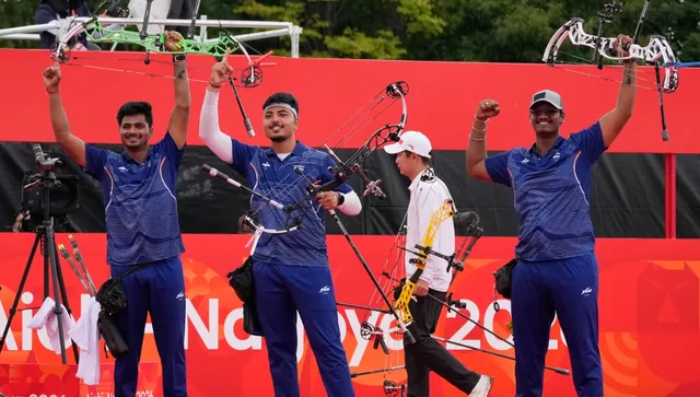 women-archery-team-made-history-by-defeating-china-and-winning-the-gold-medal