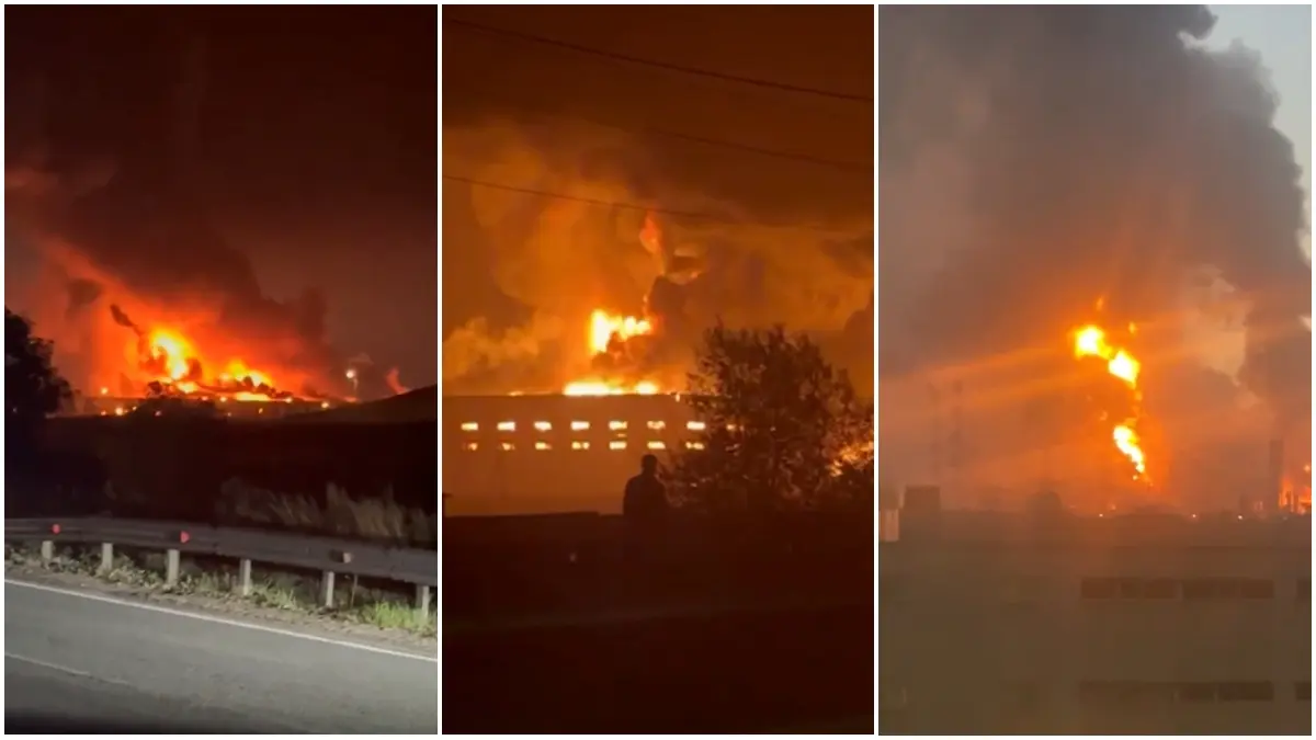 Ukraine Attack Russia: युक्रेनने रशियावर केला सर्वात मोठा हल्ला! 1000 हून अधिक ड्रोन्सचा मारा, ऑइल रिफायनरीचे मोठे नुकसान