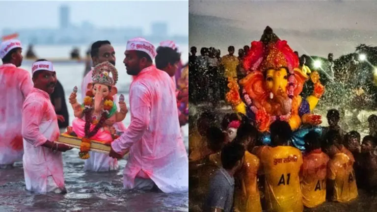ganesh-visarjan-2026-emotional-farewell-to-24390-ganpati-idols-in-navi-mumbai-immersion-of-lalbaugcha-raja-to-take-place-shortly