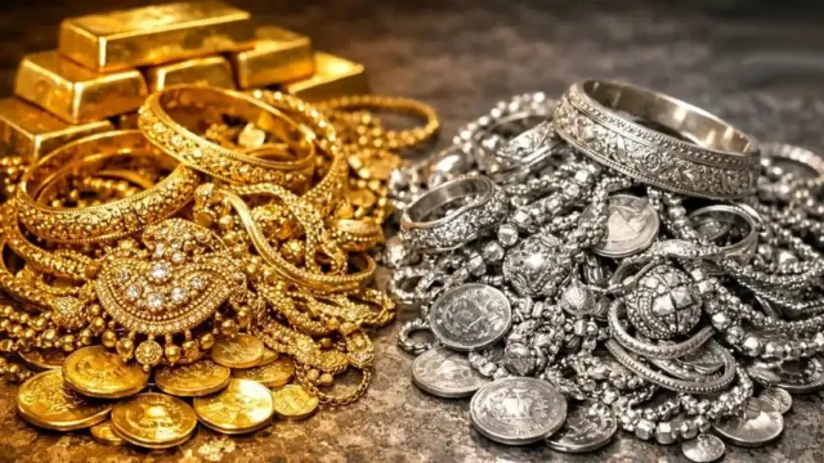 Gold Silver Price Crash: सोने-चांदीच्या दरात मोठी घसरण, तीन आठवड्यातील निचांकी पातळीवर पोहोचले GOLD