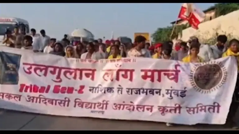adivasi-students-ulgulan-morcha-halted-in-thane-students-health-deteriorated-many-hospitalized