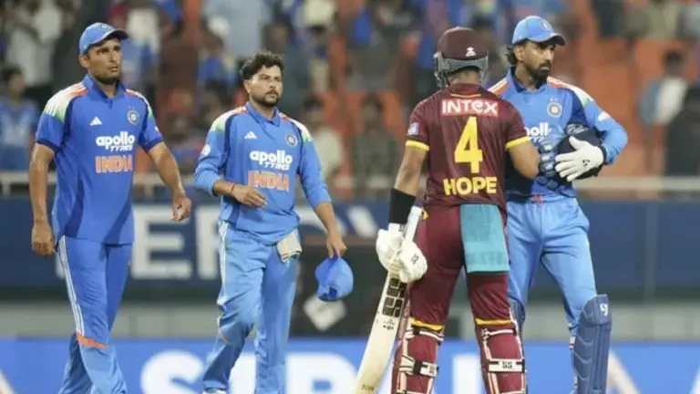ind-vs-wi-3rd-odi-highlights-shai-hopes-explosive-innings-leads-to-indias-defeat-in-new-chandigarh