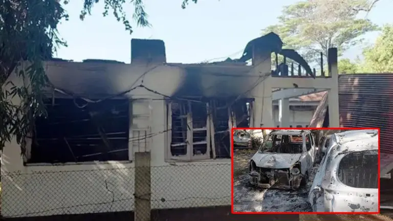 violent-protests-against-siang-dam-mob-sets-fire-to-police-station-and-nhpc-office-in-arunachal-pradesh