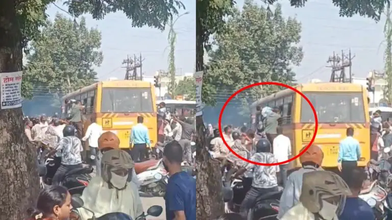 private-school-bus-catches-fire-in-nagpur-students-evacuated-through-windows