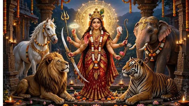 shardiya-navratri-2026-during-shardiya-navratri-goddess-durga-vehicle-changes-every-year