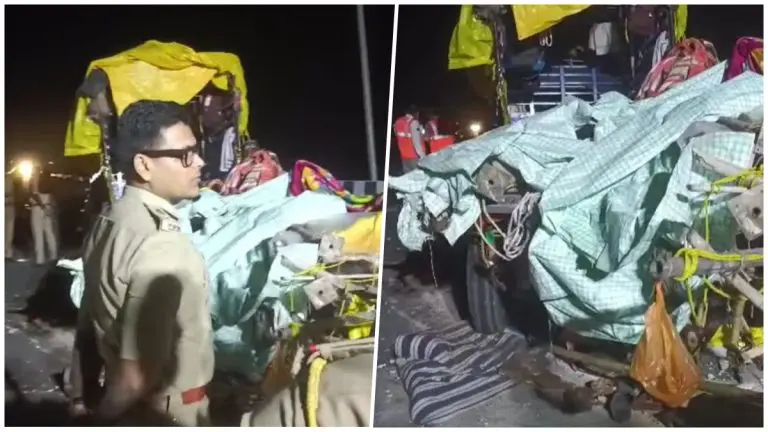 samruddhi-mahamarg-accident-collision-between-truck-and-tempo-7-dead-21-people-injured-at-dhamangaon-in-amravati